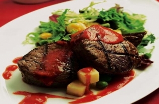 Lomo de alpaca a la parrilla